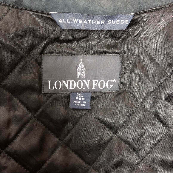 London Fog Black Zipper Up Jacket - Picture 4 of 7